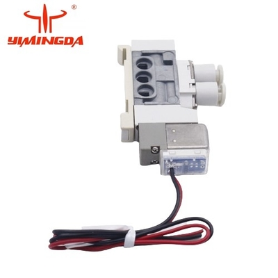 Auto Cutter Parts Electro Valve Met Plug Part No 129300 voor Vector Q80 Vector IX6 Cutter Machine