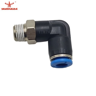 Pneumatische L-plug schroef QSL-1/8-6 voor de bullmer D-8002 snijmachine onderdeel nr. 054801