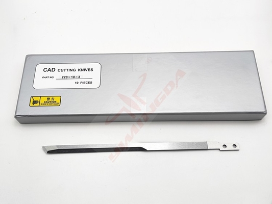 Snijdmes voor bullmer cutter maat 220.5x10x3mm en 220*10*3mm