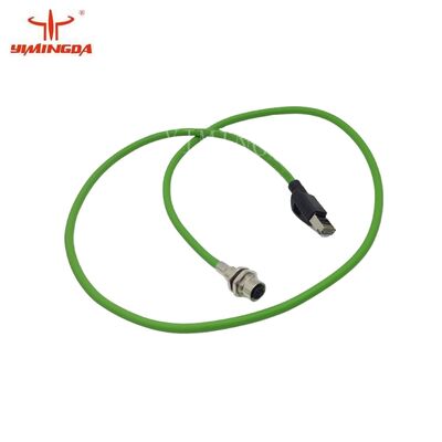 Artikelnummer 98351000/1012388000 Kabelassemblage, Ethercat-bulkhead in, 1m voor Paragon-snijmachine